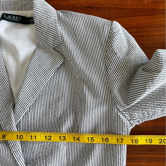 Ralph Lauren Seersucker blazer size 4 - Picture 16 of 16